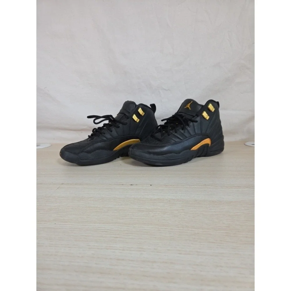 Jordan Air Jordan 6.5 Y Retro Black Taxi Black/Gold High Top Sneakers